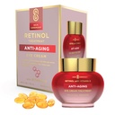 Retinol & Vitamin E Anti-Aging Eye Cream - Reduces Puffiness, Fine Lines & Crow’s Feet - Dermatologe Getestet, Koreanische Hautpflege für alle Hauttypen - 1.0 Fl. Oz