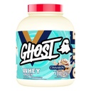 GHOST Whey Protein Powder, Cinnabon - 5LB, 25G Protein - Cinnamon Roll Flavored Isolate, Concentrate & Hydrolyzed Whey Protein Blend - Post Workout Shakes - Soy & Gluten Free