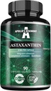 APOLLO'S HEGEMONY Astaxanthin 8 mg von Microalgae Haematococcus pluvialis - 90 Vegan Kapseln - 3 Monate Versorgung - Leistungsstarkes Antioxidans - Nahrungsergänzung