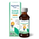 Hyland's Kids Cold and Cough, Daytime Grape Flavor Cough Syrup Medizin für Kinder Alter 2 und höher, Decongestant, Sore Throat Relief, Natürliche Behandlung für gemeinsame kalte Symptome, 4 Fl Oz