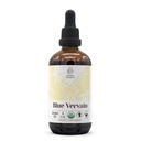 Blue Vervain USDA Organic Alcohol-Free Extract | Nahrungsergänzung, Hochfeste Tinktur | Natürliche zertifizierte Bio Blue Vervain (Verbena Hastata) Getrocknete Kräuter (4 oz)