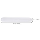 Boîte de stockage de thermomètre numérique en plastique de 2pcs Boîte de stockage d'aiguilles Boîte à crayons pour les voyages à domicile