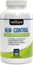 Hem-Control - Schnelle wirksame Hämorrhoid-Behandlungsergänzung - Leistungsstarke Formel, um Symptom-Relief zu fördern, Schrumpfen von Hämorrhoiden, Ease Discomfort - 180 Vegan Kapseln - Made in USA
