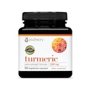 Youtheory Turmeric Extra Strength - 1000 mg - Unterstützt Gehirn, Muskel & Gelenke Gesundheit* - Enthält Bioenhancers, Curcuminoids & Kräuterextrakte - USP Verified - 60 Vegetarische Kapseln (30-Tage Versorgung)