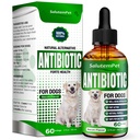 Natürliche Antibiotika für Hunde und Welpen | Antibiotika für Hunde aller Altersstufen | Kräuter Zutaten | Hilft mit Allergien und UTIs | für Balanced Digestion | Joint Care | Bacon Taste | 2 Oz