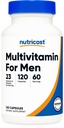 Nutricost Multivitamin für Männer 120 Kapseln - Vitamine und Mineralien für den gesunden Mann
