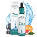 Buried Treasure Zink Complex Drops - 30 Servierungen, 2 fl oz, Effiziente und Bioverfügbare Ionic Zink Supplement