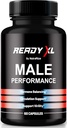 NutraRize Ready XL Pillen für Männer, Offizielle ReadyXL männlichen Kapseln, All-Natural Unterstützung für allgemeine Gesundheit und Leistung, Premium Multivitamins Formel, Offizielle Capsulas Bewertungen (60 Kapseln)
