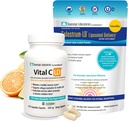 Immunität und Gut Health Bundle - 90 Tage Versorgung von Colostrum-LD und 60 Tage Versorgung von Vital C. mit Rosinen und Bioflavonoiden.