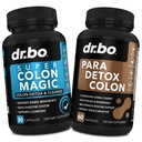 Colon Cleanser Detox & Body Cleanse - 15 Tage Colon Cleanse Pillen mit Probiotic & Intestinal Guard Cleanser - Poop Bowel Movement Supplements für Darm Stomach Bloating Gut Loss Support
