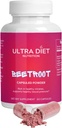 Organic Beetroot Capsules, 1300mg, Nitric Oxide, 100% Natural, Non-GMO, 60 Capsules