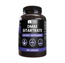 Pure Original Zutaten DMAE Bitartrate (365 Kapseln) Kein Magnesium oder Reisfüller, Immer rein, Lab Verifiziert