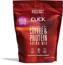 Klicken Sie auf Kaffee Protein Pulver | Double Shot Espresso | 16g Protein | 23 Essential Vitamine | Low Calorie Meal Ersetzung | 150mg Koffein | Glutenfrei | Keine künstlichen Aromen oder Farben | Hazelnut