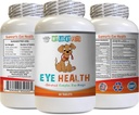 Dog Immun Booster - Dog Eye Health - Fortgeschrittene Formel - Vorteile Vision - Immununterstützung - Hunde-Vitamine für Haut und Mantel - 1 Flasche (60 Bäume)