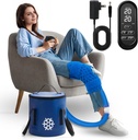 Kalte Therapie Maschine, Eismaschine für Kniepflege After-Surgery, Knie Ersatz-Replacement-Recovery-Geräte-Pack, Cryotherapy System w/Compression Wrap Pad für Knöchel, Fuß, ACL Relief
