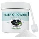 Maxi Health - Schlafpulver mit Magnesium, Inositol & L-Tryptophan - Zero Melatonin Non Habit Forming Sleep Aid - Easy Drink Mix, Relaxing Sleep Drink Supplement for Bedtime, 4.4 Oz Sleep-O-Powder
