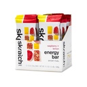 SKRATCH LABS Energy Bar | Raspberry + Lemon (12 pack) | Plant Based Healthy Snack | Low Sugar - 4g Protein | non-gmo, glutenfrei, Soja frei, vegan, koscher