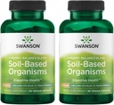 Swanson Dynamic Balanced Blend Soil-Based Organisms 5 Billion Cfu 90 Veg Caps 2 Pack