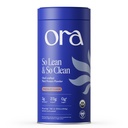 Ora Organic Vegan Protein Powder - 23g Pflanzenprotein für Damen und Herren - Schokolade Geschmack 20 Servierungen, Bloat-frei, Glutenfrei, Non-GMO, Keine künstlichen Süßungsmittel