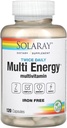 Solaray - Twice Daily (Iron Free), 120 Kapseln
