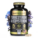 Turkesterone & Ecdysterone – Natürliche Testosteron-Unterstützung, 2-in-1 Hohe Potenz Turkesterone Ergänzung für Männer & Frauen mit 95% Beta Ecdysterone - Stärke, Energie und Vitalität – 180 Kapseln
