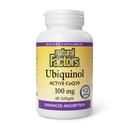 Natürliche Faktoren Ubiquinol 100 mg - Unterstützt Herz-Gesundheit & Natürliche Vitalität - Antioxidante Unterstützung Ergänzung mit Superior Absorption - Energie-Unterstützung mit Flaxseed Oil - 60 Softgels (60 Servietten)