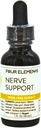 Quattro Elementi 4E Nerve Support Herbal Tincture Blend, 100% Certificato fresco erbe aromatiche, 1 FL OZ
