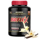 ALLMAX Nutrition - ISOFLEX Whey Protein Powder, Whey Protein Isolate, 27g Protein, Vanille, 5 Pfund