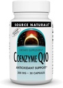 Quelle Naturals Coenzym Q10, Antioxidans Support* für Energieproduktion, Herzfunktionsunterstützung, Antioxidantienschutz und gesunde Gums, 200 mg - 30 vegetarische Kapseln