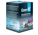 Ener-IV Elektrolyt Hydration & Energy Drink Kalium Vitamin C & Zink Elektrolyte Pulver-Packets - Muskel Erholung & Immunität Sport-Getränke für Frauen & Männer Low Sugar Vegan, Mixed Berry - 12 Count