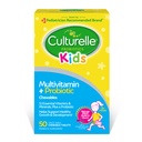 Culturelle Kids Complete Chewable Multivitamin + Probiotic für Kinder, Alter 3+, 50 Count, Verdauungsgesundheit, Mundgesundheit & Immununterstützung - Mit 11 Vitaminen & Minerals, einschließlich Vitamin C, D3 & Zink