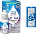 TheraTears extra sec gouttes oculaires 0,5 fl oz 2 Compte avec Q-Tips 100% coton swabs 500 Compte