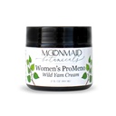 MoonMaid ProMeno Wild Yam Cream für Hormon Balance 2 Oz | Organic Wild Yam Cream für Hormone, Menopause Unterstützung, Hautverjüngung, Stimmungsausgleich und verbessert Schlaf | Made in USA