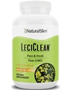 NaturalSlim Natural Soy Lecithin Granules mit Choline - Pure & Fresh Granulated Lecithin Supplement for Cleansing & Cognitive Support - Non-GMO Food Grade - 1 Pfund
