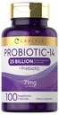 Carlyle Probiotics für Männer und Frauen | 25 Billion CFU | mit Präbiotika | 100 Kapseln | Vegetarisch, Non-GMO, & Gluten kostenlose Ergänzung