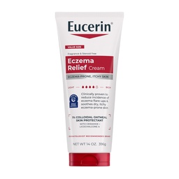 Eucerin Eczema Relief Body Cream, Eczema Cream mit kolloidalem Oatmeal, Ceramide-3 und Licorice Root Extract, 14 Oz Tube