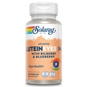 SOLARAY Advanced Lutein Eyes 24 mg - Lutein und Zeaxanthin Ergänzungen - Eye Health Support mit Blueberry und Bilberry Extract - Vegan, 60-Day Garantie, Lab Verified - 60 Servietten, 60 VegCaps
