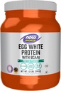 MAINTENANT ALIMENTAIRES Poudre de protéines blanches d'oeuf, 544 GR