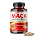 Vitaler Kräuter-Maa-Root-Komplex mit Ashwagandha, Tongkat Ali, Tribulus, Horny Goat Weed & Panax Ginseng – Kräuterunterstützung für Energie & Performance – 90-Tage-Versorgung