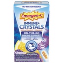 Emergen-C Immune Plus Kristalle, On-The-Go Immununterstützung Ergänzung mit Vitamin C, Vitamin D, B Vitamine, Zink und Mangan, Berry Lemonade, Zurück zu Schule Essentials - 28 Stick Packs