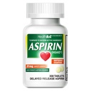 HealthA2Z® Aspirin 81 mg | Low Strength | Enteric Coated | Pain Relief | Reduces Minor Aches Muscle Pain & Cramps | Fever Reducer | Reduces Headache (300 Zähler)