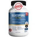 Gluco Pure Ultra Ernährungsergänzung, 60 Kapseln, Maximale Stärke, Unterstützt gesunde Blutzuckerspiegel, optimiert Gesamtgesundheit (1)