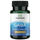Swanson GABA Gamma Amino Acidbuttersäure 250 Milligramme 60 Kapseln