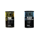 Animal Pak - Convenient All-in-One Vitamin & Supplement Pack - Zinc & Flex –Komplette gemeinsame Unterstützung Ergänzung – Enthält Kurkuma – Hilft Reparatur & Wiederherstellung Gelenke – 44 Packungen