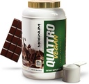 Magnum Nutraceuticals Quattro Vegan Protein Powder, Chocolate 2lb – Premium Pflanzenbasiertes Proteinpulver Isolate für Muskelwachstum & Erholung
