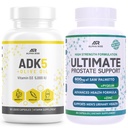 ADK 5 Integratore di vitamina + Miglior Supporto per la prostata Over-The-Counter - Integratore di salute della prostata per gli uomini