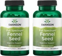 Swanson Fennel 480 Milligramme 100 Kapseln (2 Packung)