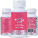 Pränatale und postnatale Vitamine: Folat, DHA, Choline, Eisen, B12, Multivitamin & Probiotika, unterstützt fiktive Gehirnentwicklung, Schwangerschaft & Postpartum Gesundheit, Vegan, Non-GMO, Glutenfrei, 30 Tage