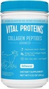 Peptidi idrolizzati con Acido Ialuronico e Vitamina C - Non OGM, Latticini & Gluten Free Unflavored, 9.33oz