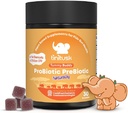 Tummy Buddy Kids Probiotic Gummies 3 in 1 Probiotics Prebiotic & Postbiotic für Verdauungs- und Immununterstützung für Kinder – Vegan, Gluten und Allergen frei